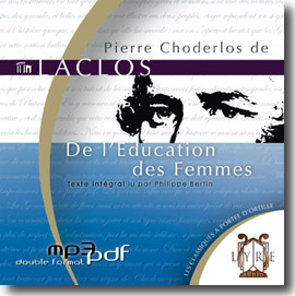 jaquette du livre audio De l'Éducation des Femmes