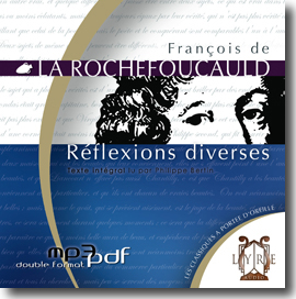 jaquette du livre audio Réflexions diverses