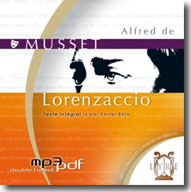 jaquette du livre audio Lorenzaccio