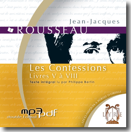 jaquette du livre audio Les Confessions - Livres V à VIII