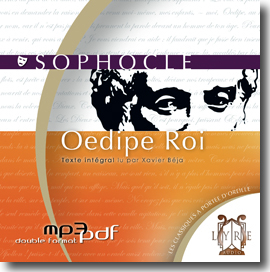 jaquette du livre audio Oedipe-Roi