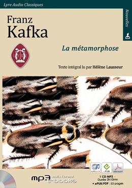 jaquette du livre audio La métamorphose