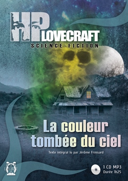 jaquette du livre audio La couleur tombée du ciel